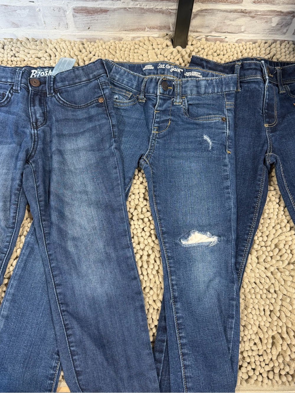 Cat & Jack Blue Jeans bundle 3 pair